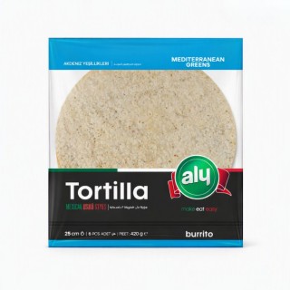 ALI Tortilla cu conținut redus de grăsimi Ø25 cm × 6 bucăți, 420 g
