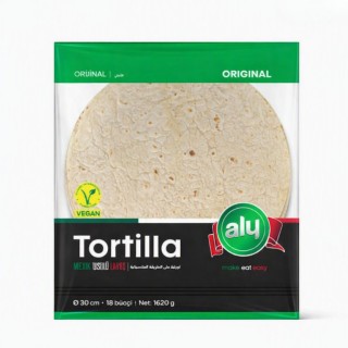ALI Tortilla din grâu Ø30 cm × 18 bucăți, 1620 g