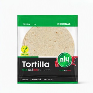 ALI Tortilla din grâu Ø15 cm × 10 bucăți, 300 g