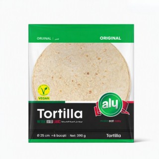 ALI Tortilla din grâu Ø25 cm × 6 bucăți, 390 g
