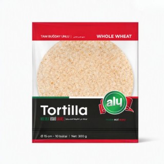 ALI Tortilla integrală Ø15 cm × 10 bucăți, 300 g