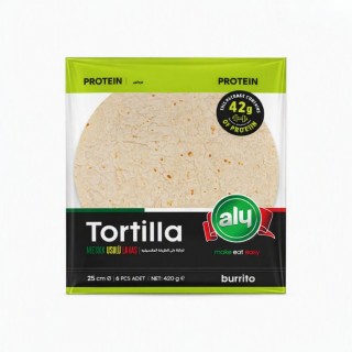 ALI Tortilla proteică Ø25 cm × 6 bucăți, 420 g