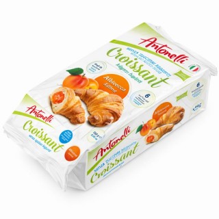 Antonelli – Croissante cu cremă de caise fără zahăr, 6 buc. / 252 g