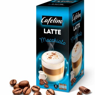 Cafelino – Băutură instant Latte Macchiato 17 g – 8 bucăți în cutie