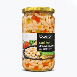 Fasole albă cu legume 490 g