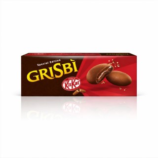 Grisbi – Biscuiți cu cremă de ciocolată și napolitană tip Kit Kat - 112 g
