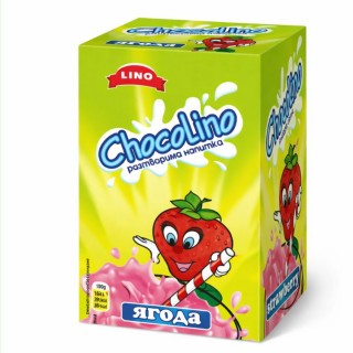 LINO – Băutură instant cu gust de căpșuni 28 g – 10 bucăți în cutie