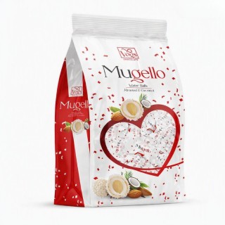  MUGELO bomboane cocos cu migdală 250 g