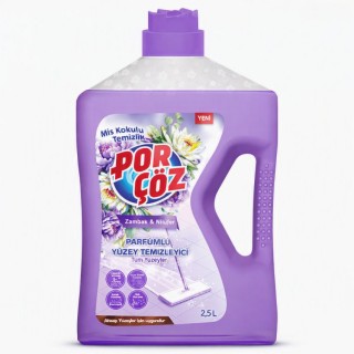 PORÇÖZ - Detergent pentru curățarea suprafețelor – Crin și Nufăr - 2,5L
