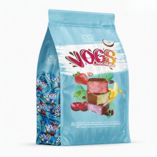 VOGS batoane cu cocos cu aromă de fructe 500 g