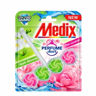 MEDIX WC BLOCK Apple Blossom & Pink Gardenia
