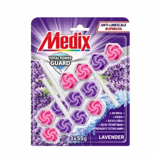 MEDIX WC BLOCK Lavender 3 x 55