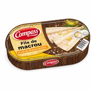 File de macrou în ulei de floarea-soarelui - 170g